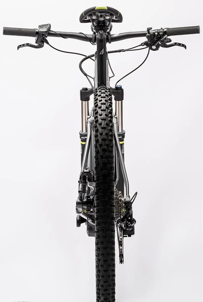 Cube Stereo Hybrid 120 HPA Pro 29er Electric Bike 2016 Grey/Green-5