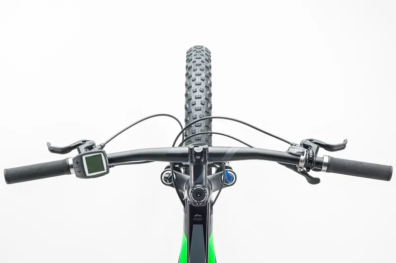 Cube Stereo Hybrid 120 HPA Race 500 27.5+ Electric Bike 2017 Blk/Grn-1