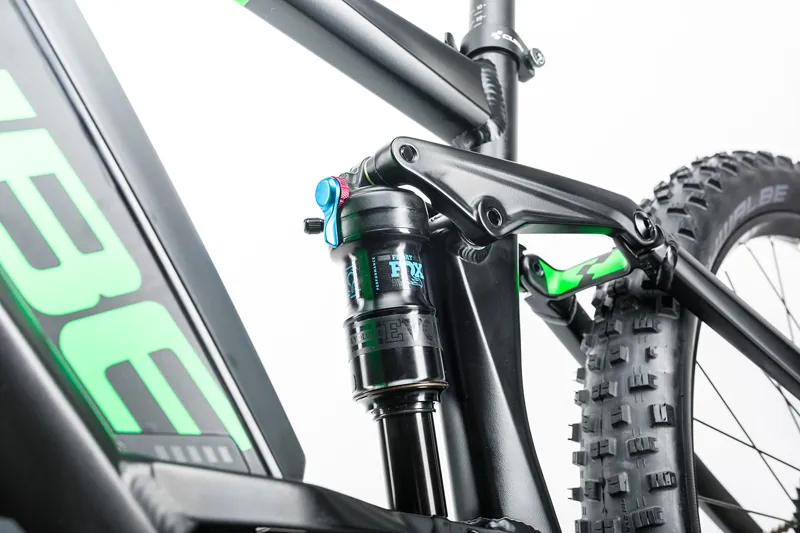 Cube Stereo Hybrid 120 HPA Race 500 27.5+ Electric Bike 2017 Blk/Grn-6