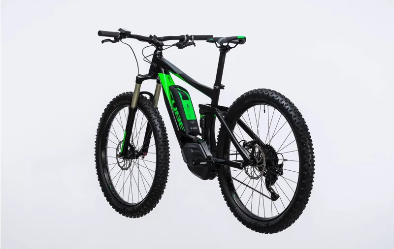 Cube Stereo Hybrid 120 HPA Race 500 27.5+ Electric Bike 2017 Blk/Grn-7