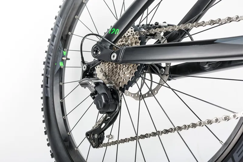 Cube Stereo Hybrid 120 HPA Race 500 27.5+ Electric Bike 2017 Blk/Grn-9