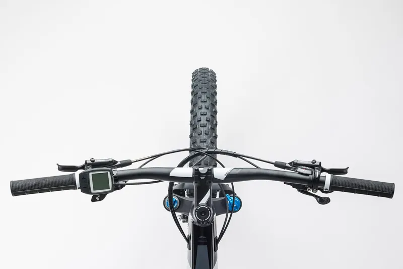 Cube Stereo Hybrid 120 HPA SL 500 27.5+ Electric Bike 2017 Black/White-1