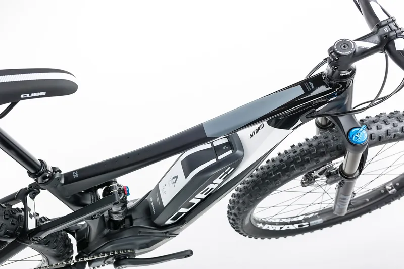 Cube Stereo Hybrid 120 HPA SL 500 27.5+ Electric Bike 2017 Black/White-2