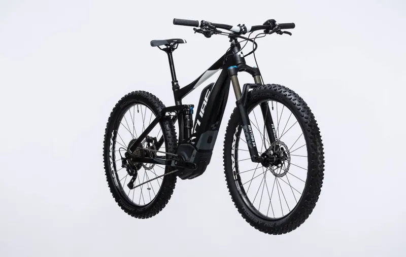 Cube Stereo Hybrid 120 HPA SL 500 27.5+ Electric Bike 2017 Black/White-3