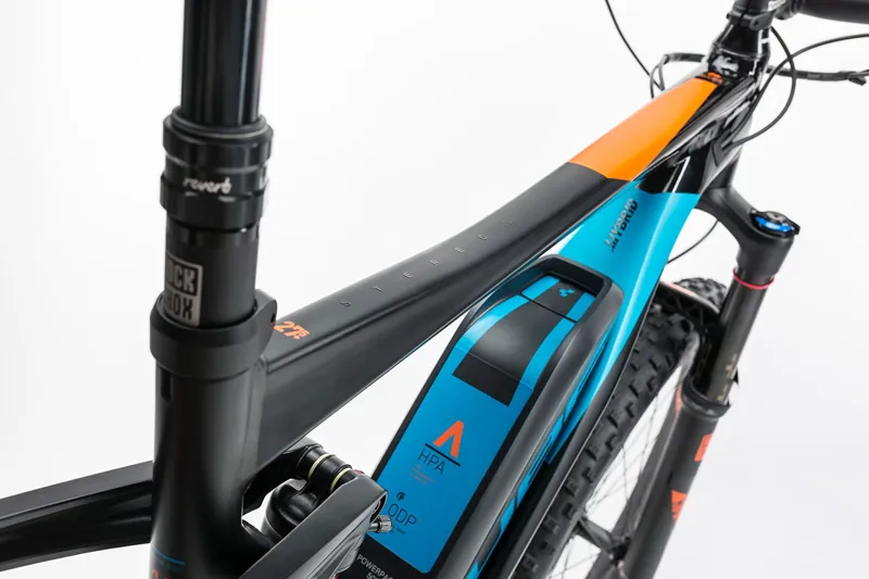 Cube Stereo Hybrid 140 HPA SL 500 27.5 Plus Electric Bike 2017 Petrol-2