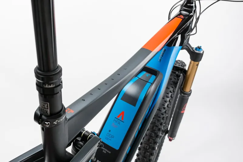 Cube Stereo Hybrid 140 HPA SL 500 27.5 Electric Bike 2017 Iridium/Red-1