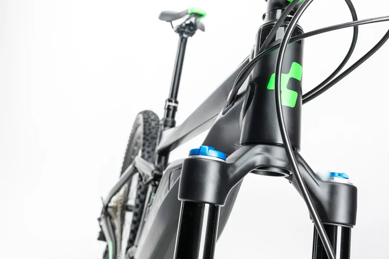 Cube Stereo Hybrid 140 HPA Race 500 27.5 Electric Bike 2017 Black/Grn-3