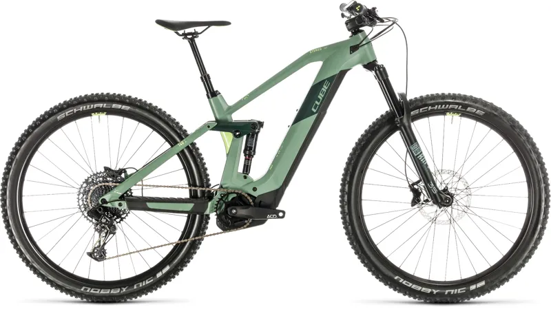 Cube Stereo Hybrid 140 HPC Race 625 Mountain Bike 2020 green/green