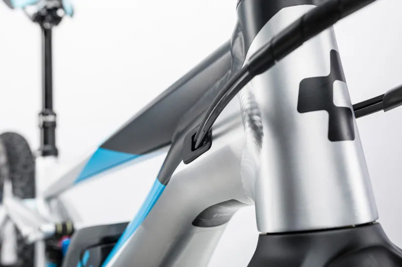 Cube Stereo Hybrid 160 HPA Race 500 27.5 Electric Bike 2017 Metal/Blue-4