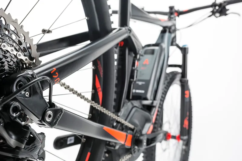 Cube Stereo Hybrid 120 HPA SL 500 Electric Bike 2017 Black/Red-3