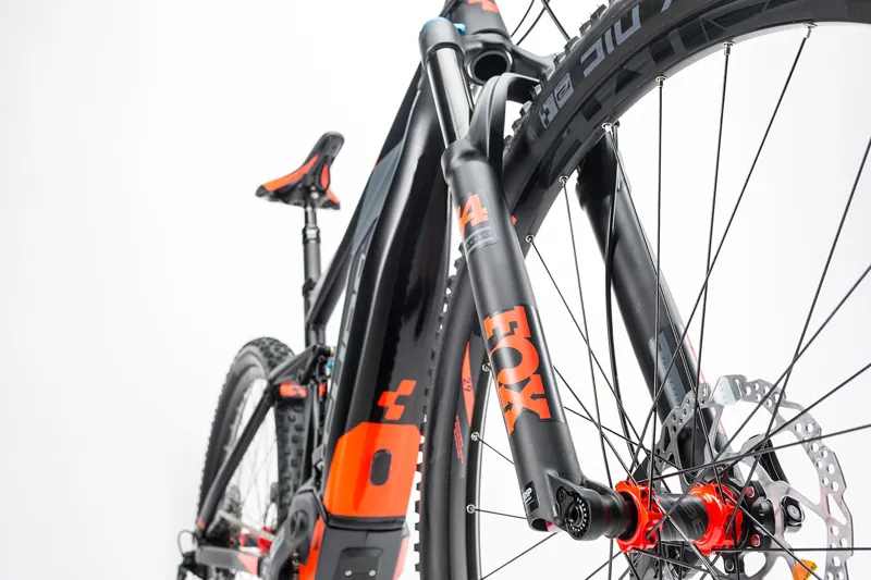 Cube Stereo Hybrid 120 HPA SL 500 Electric Bike 2017 Black/Red-7