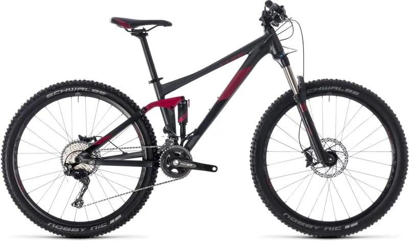 Cube Sting 120 Pro Womens Mountain Bike 2018 Iridium/Berry
