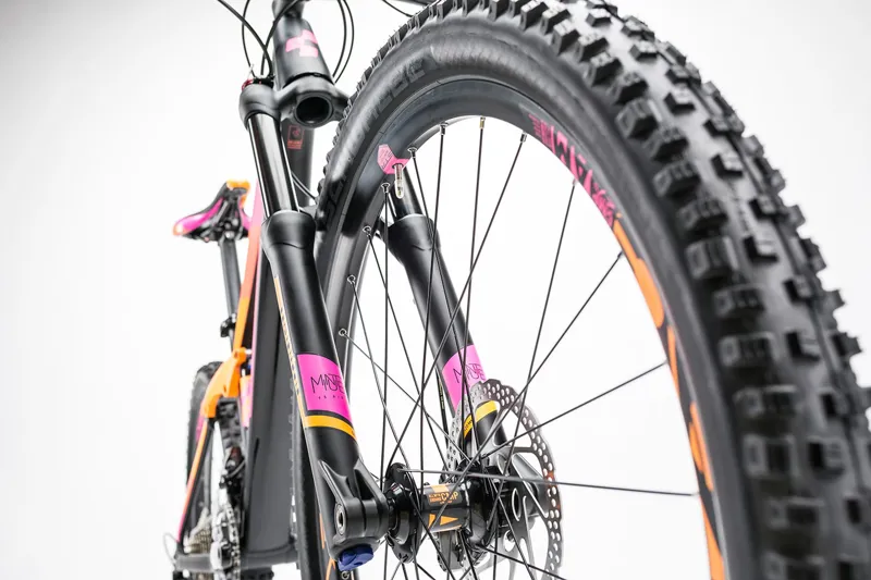 Cube Sting WLS 120 Pro Womens Mountain Bike 2017 Black/Orange-8