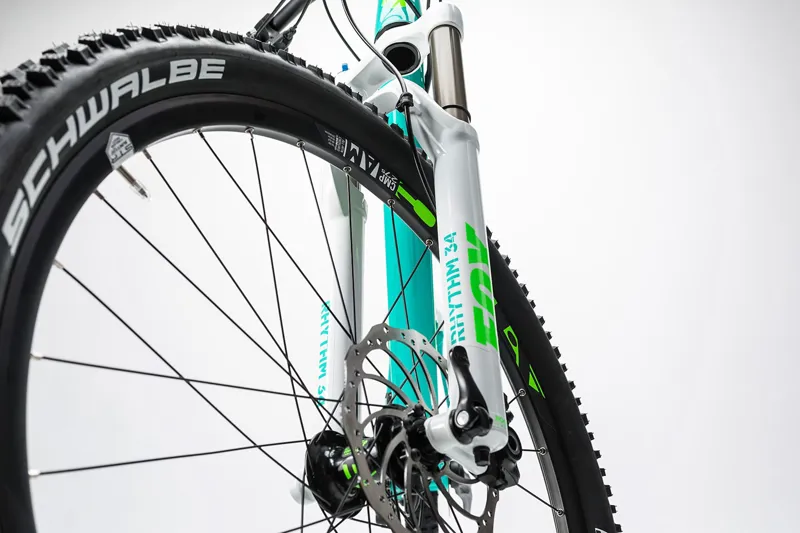 Cube Sting WLS 140 Race 27.5 Womens Mountain Bike 2017 Mint/Green-5