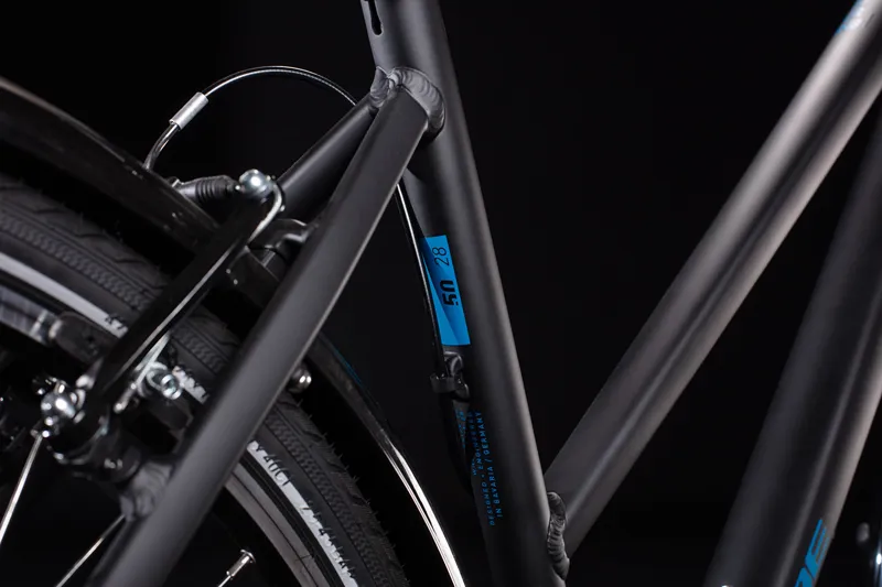 Cube Touring Trapeze Touring/Commute bike 2020 Black/Blue-2