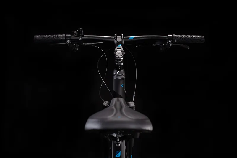 Cube Touring Easy Entry Womens Commute/Touring bike 2020 Black/Blue-1