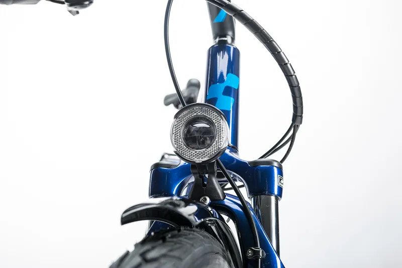 Cube Touring Hybrid 400 Electric Bike 2017 Blue-5