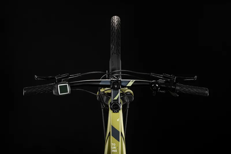 Cube Touring Hybrid One 500 Easy Entry Electric Bike 2020 Green/White-2