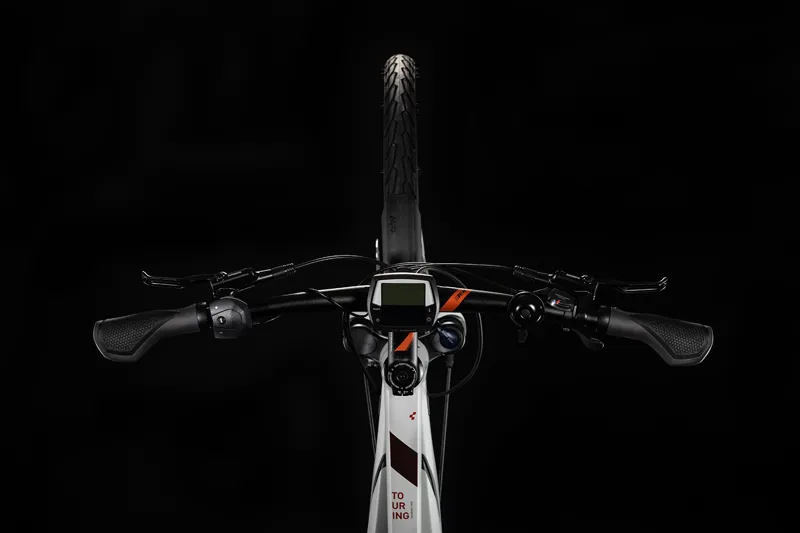 Cube Touring Hybrid Pro 500 Electric Bike 2020 Grey/red-2