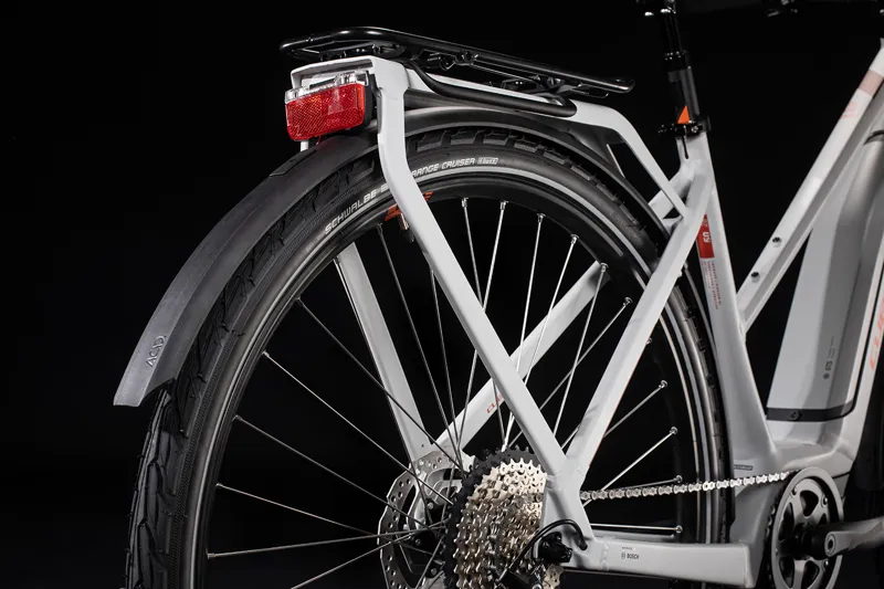 Cube Touring Hybrid Pro 500 Electric Bike 2020 Grey/red-3