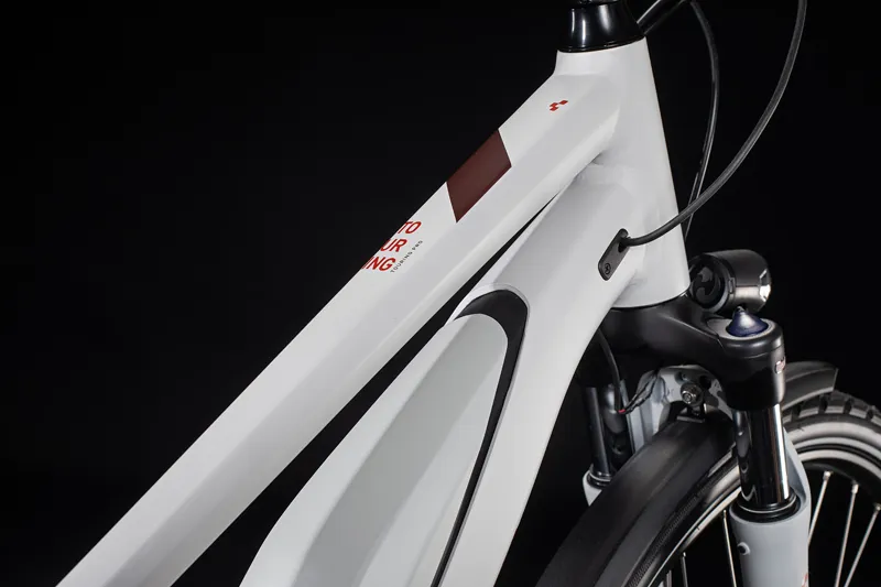 Cube Touring Hybrid Pro 500 Electric Bike 2020 Grey/red-4