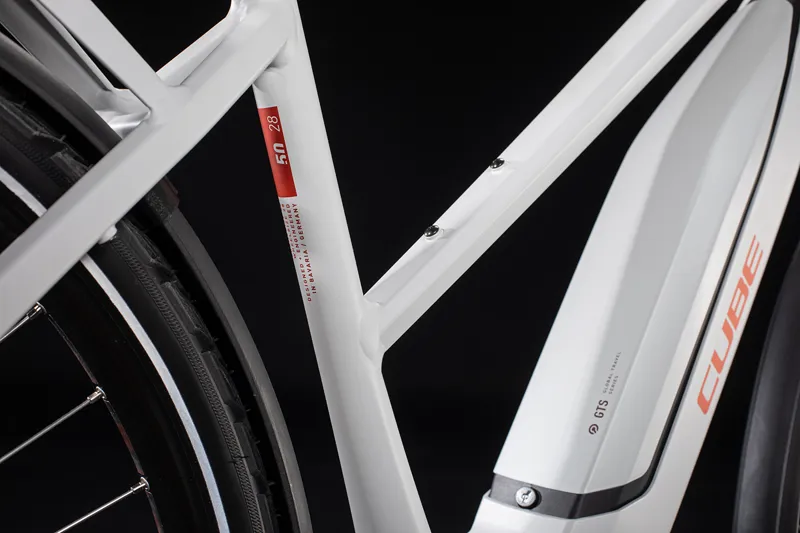 Cube Touring Hybrid Pro 500 Electric Bike 2020 Grey/red-5