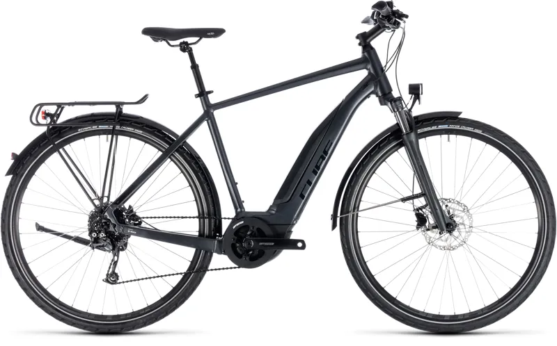 Cube Touring Hybrid One 500 Electric Bike 2018 Iridium/Black