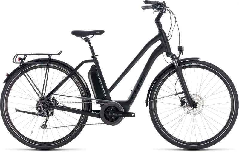 Cube Town Hybrid Sport 400 Electric Bike 2018 Black