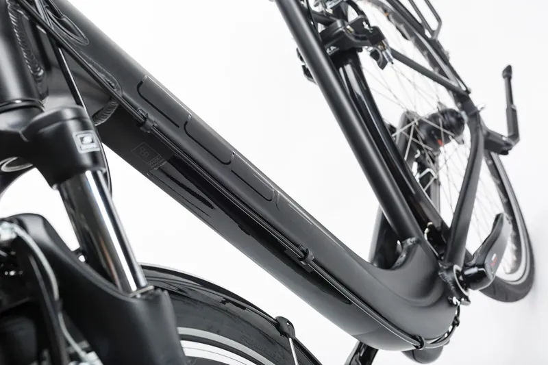 Cube Town Pro Comfort Easy Entry Womens Hybrid Bike 2017 Black-1