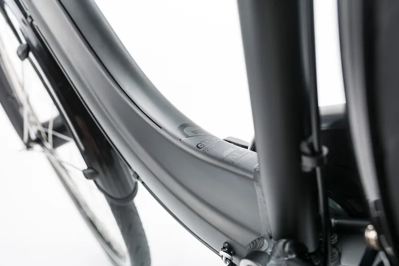 Cube Town Pro Comfort Easy Entry Womens Hybrid Bike 2017 Black-2