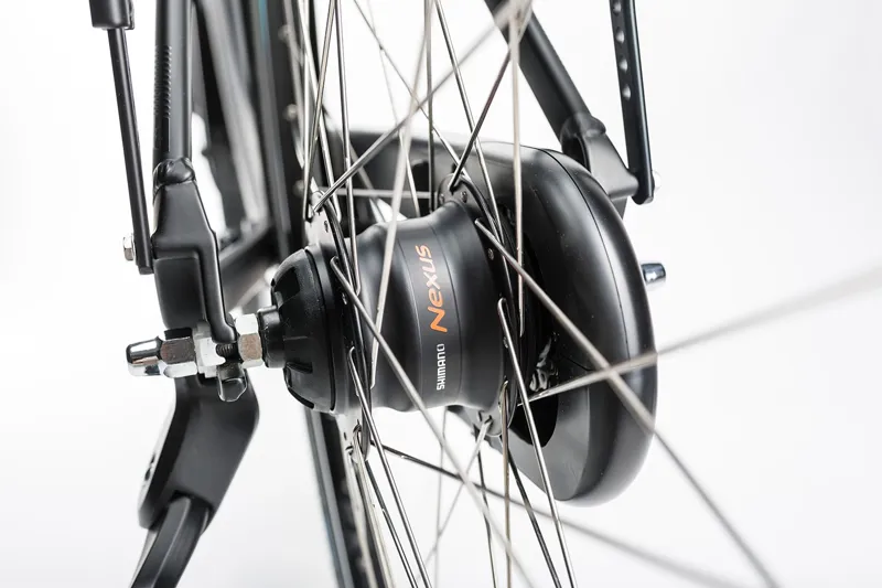 Cube Town Pro Comfort Easy Entry Womens Hybrid Bike 2017 Black-5