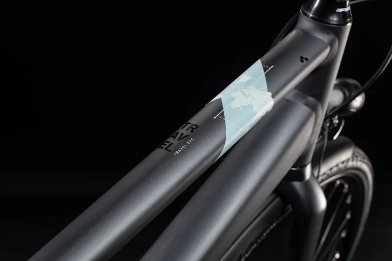 Cube Travel EXC Touring/Commute Bike 2020 Iridium/Blue-4