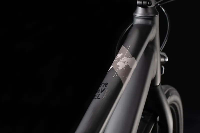 Cube Travel Pro Trapeze Touring/Commute Bike 2020 Black/Brown-3