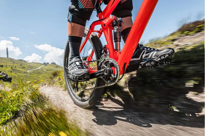 Cube Sting WLS 140 SL 650b Womens Mountain Bike 2016 Coral/Iridium-4