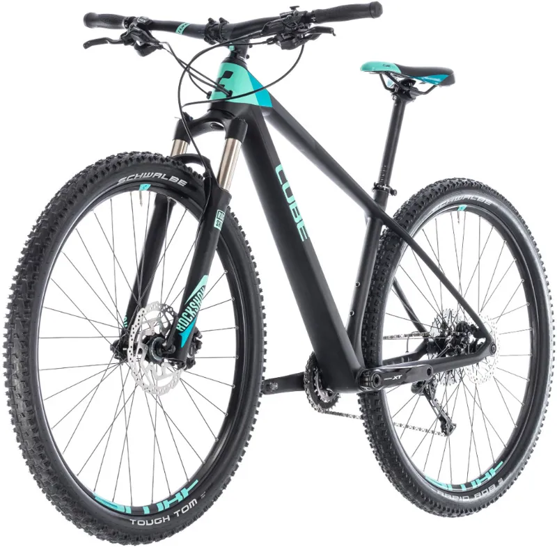 Cube Access C:62 Pro Womens Mountain Bike 2018 Carbon/Mint-2