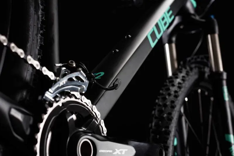 Cube Access C:62 Pro Womens Mountain Bike 2018 Carbon/Mint-3