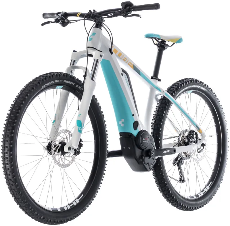 Cube Access Hybrid Pro 500 Womens Electric Bike 2018 White-2