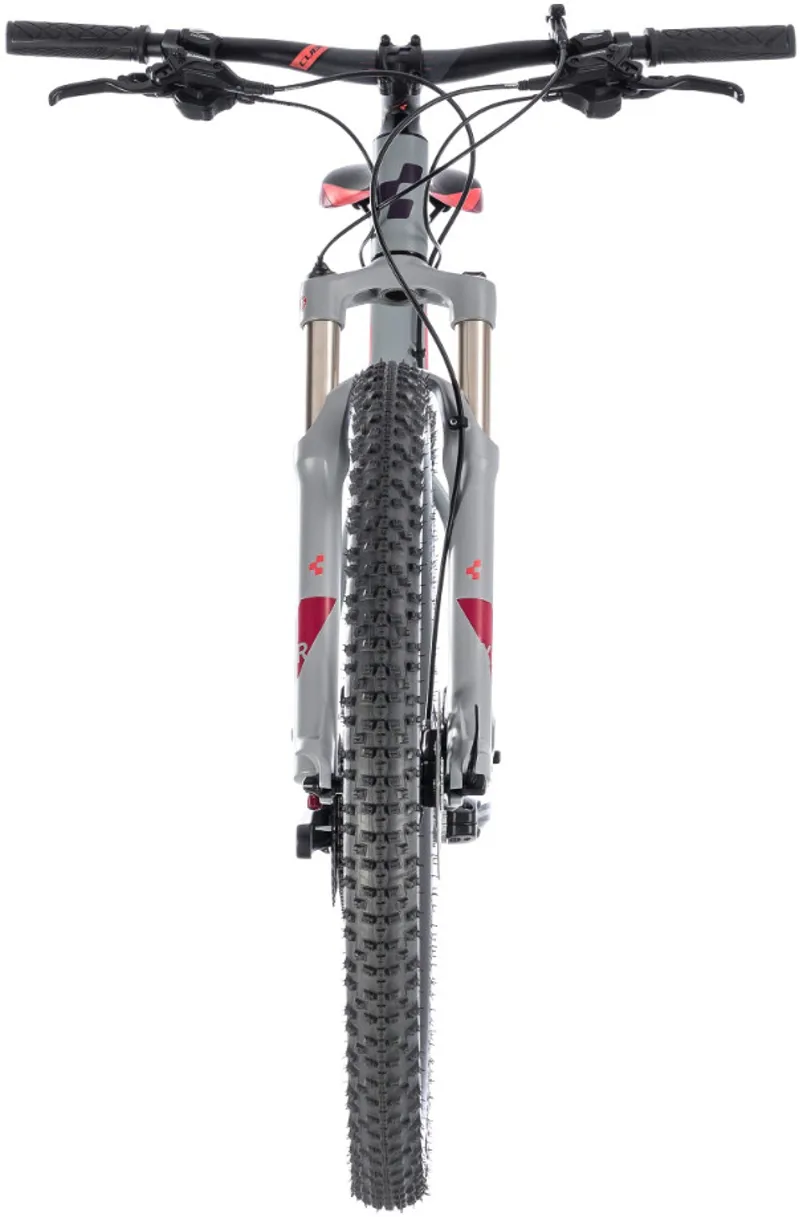Cube Access Race Womens Mountain Bike 2018 Grey/Berry-1