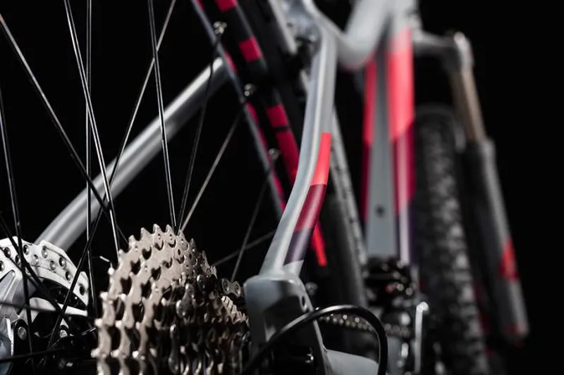 Cube Access Race Womens Mountain Bike 2018 Grey/Berry-3