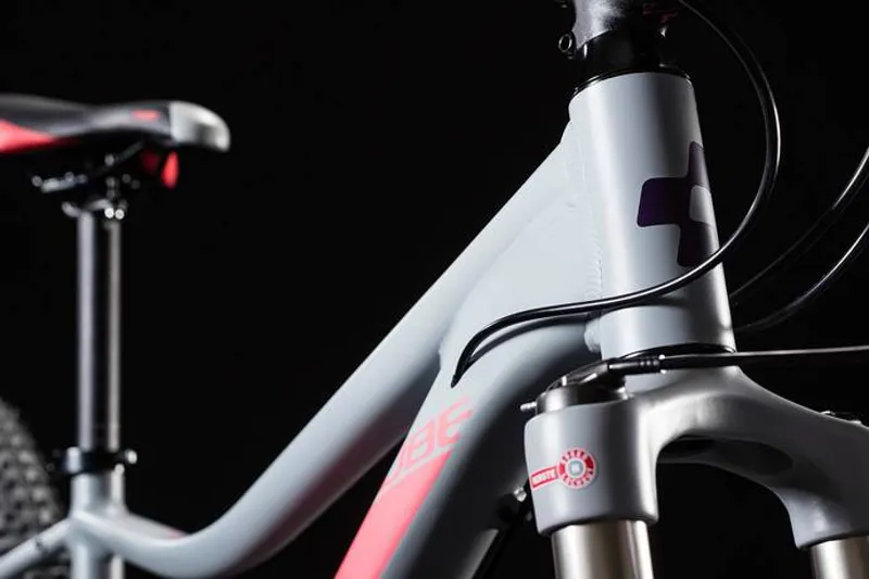 Cube Access Race Womens Mountain Bike 2018 Grey/Berry-4