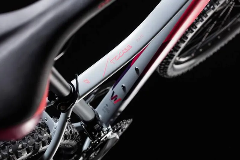 Cube Access Race Womens Mountain Bike 2018 Grey/Berry-5