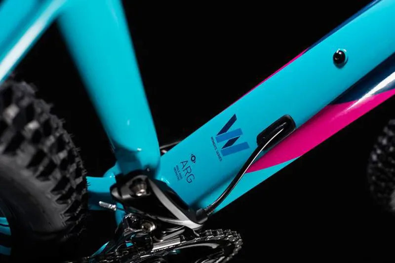 Cube Access SL Womens Mountain Bike 2018 Blue/Raspberry-5