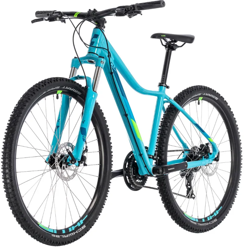 Cube Access Womens Mountain Bike 2018 Aqua/Green-2