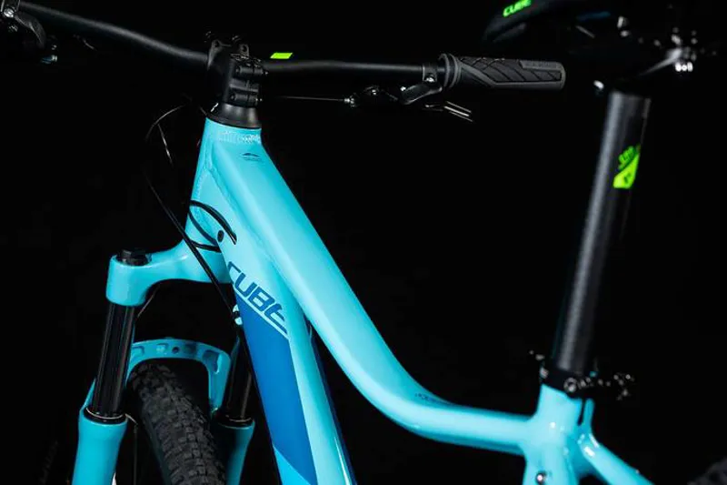Cube Access Womens Mountain Bike 2018 Aqua/Green-4