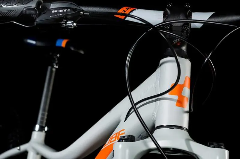 Cube Access Womens Mountain Bike 2018 Grey/Orange-3