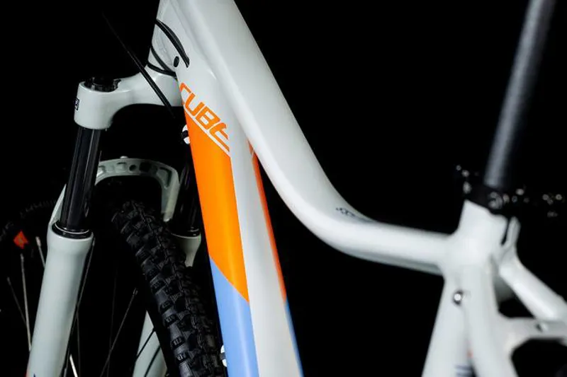 Cube Access Womens Mountain Bike 2018 Grey/Orange-5