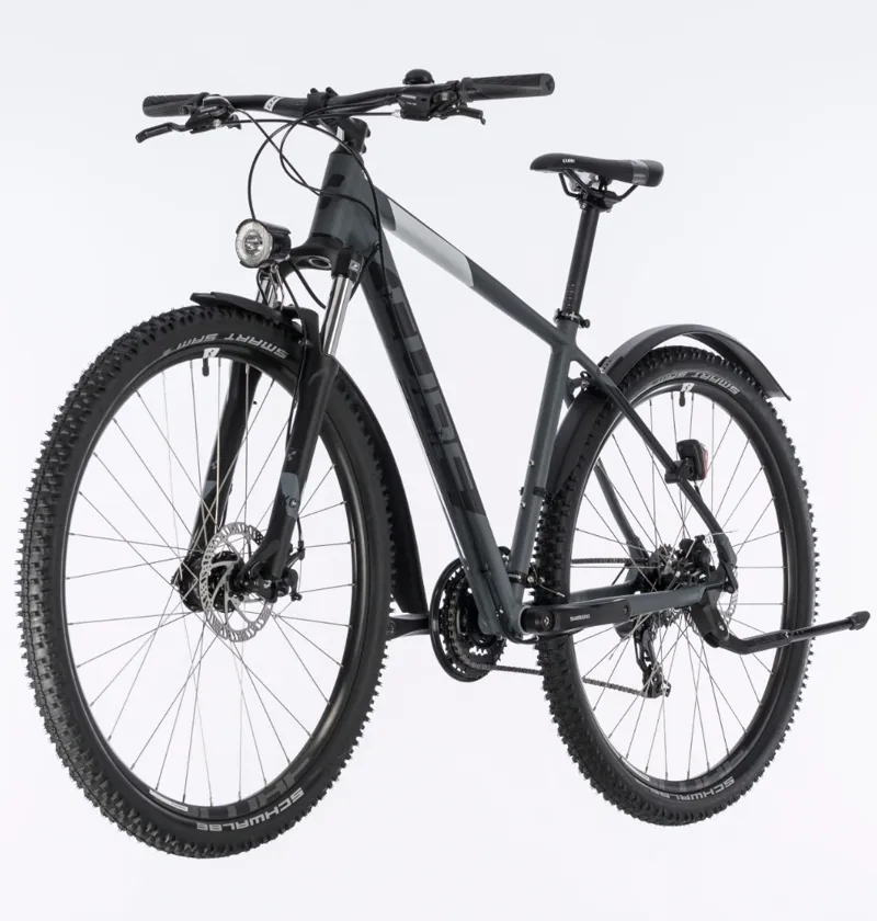Cube Aim Allroad Hardtail Mountain Bike 2018 Grey-2