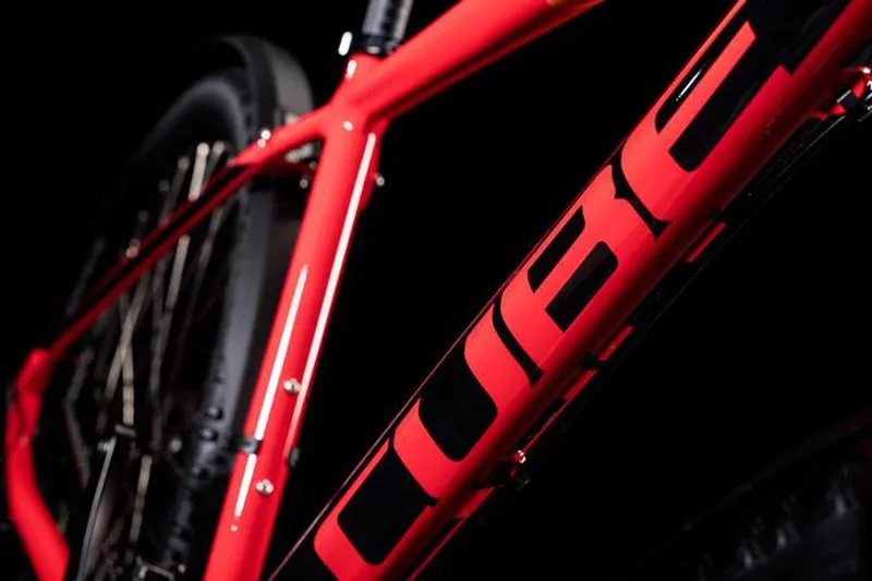 Cube Aim Allroad Hardtail Mountain Bike 2018 Red/Black-3