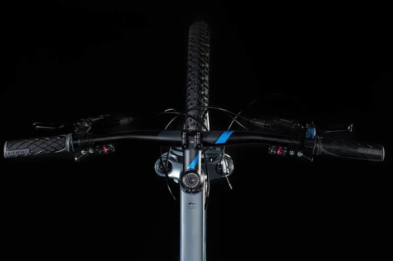 Cube Aim Race Hardtail Mountain Bike 2018 Grey/Blue-5