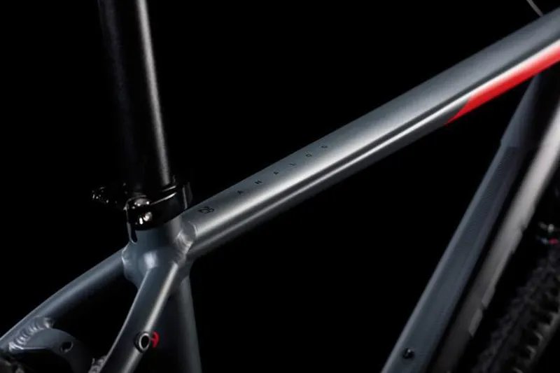 Cube Analog Hardtail Mountain Bike 2018 Grey/Red-5